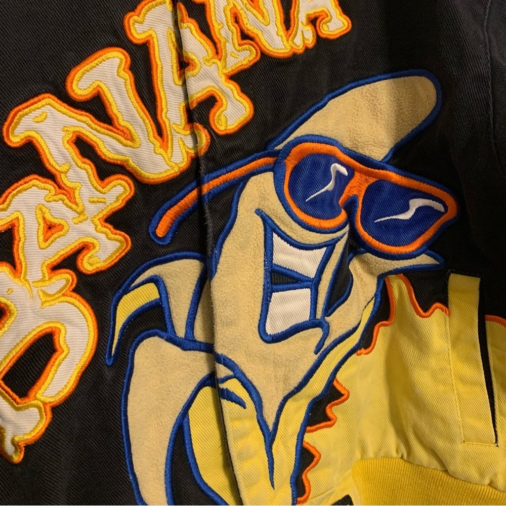 Laffy Taffy Banana Racing Jacket Size Kids Medium 7-8 - Picture 4 of 10